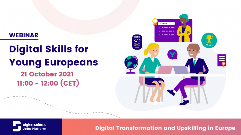 Webinar digital skills for young europeans