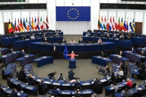 Estado de la UE: Discurso de Ursula Von der Leyen 2021. Fuente: CE - Servicio audiovisual