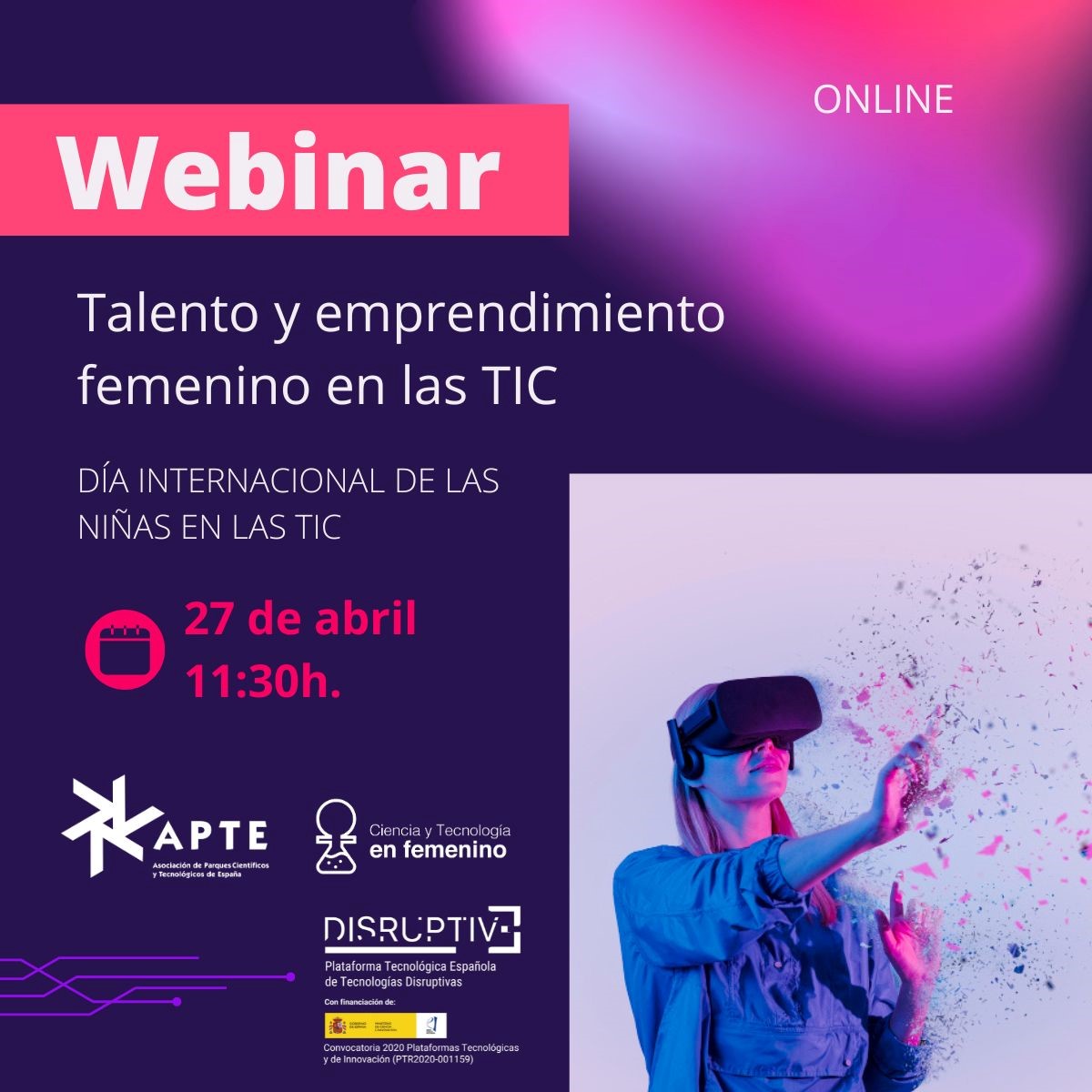 webinar talento femenino